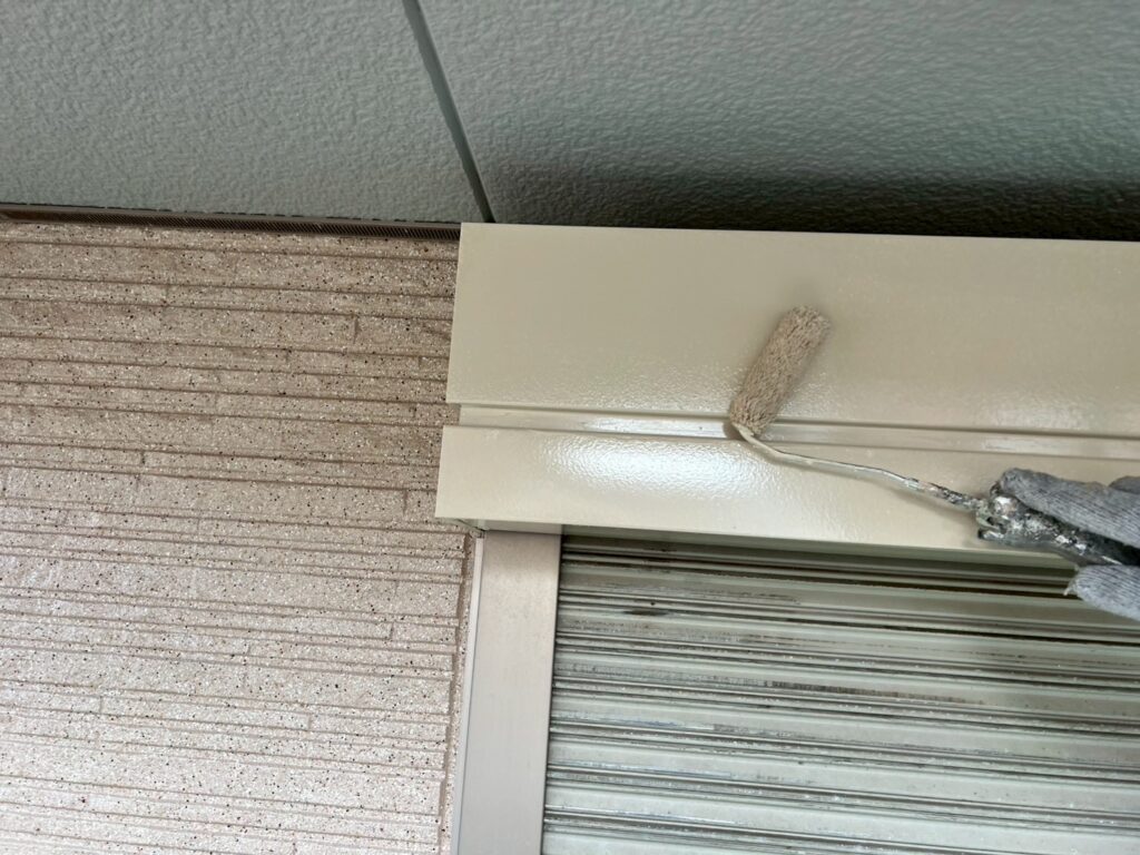 シャッターＢＯＸ仕上げ２回目