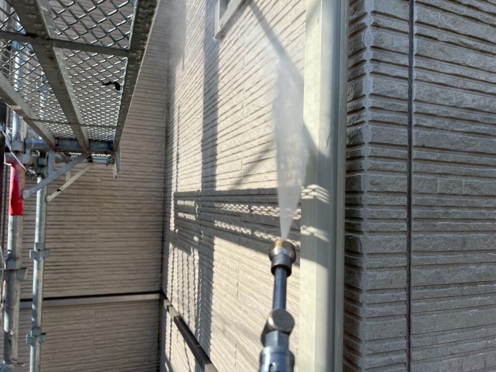 雨樋高圧ジェット洗浄