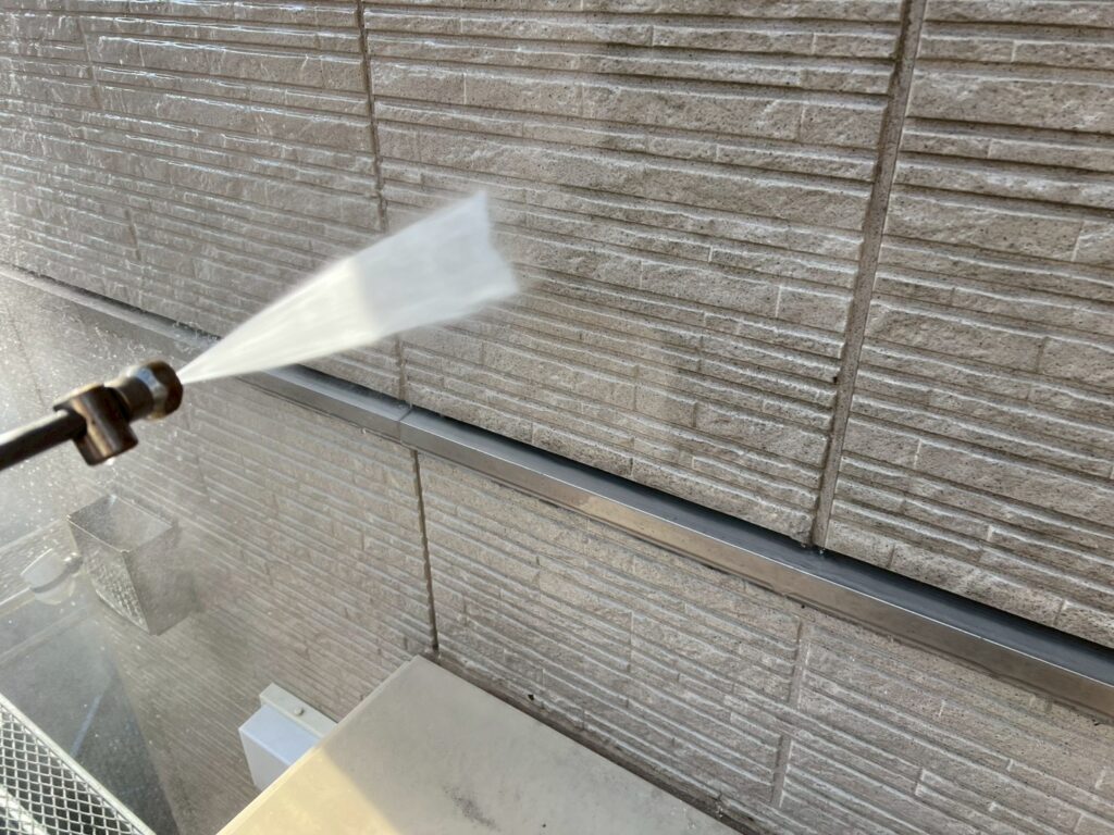 外壁高圧ジェット洗浄