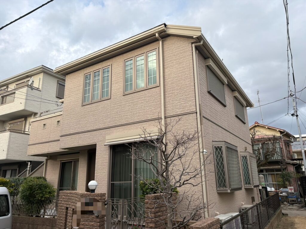 O様邸　外壁塗装リフォーム工事