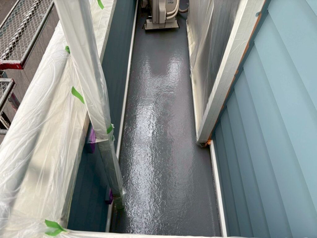 中塗り後