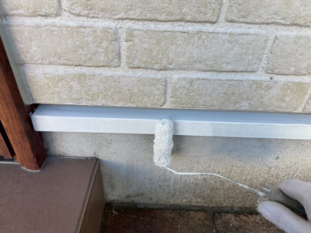 水切りさび止め塗布