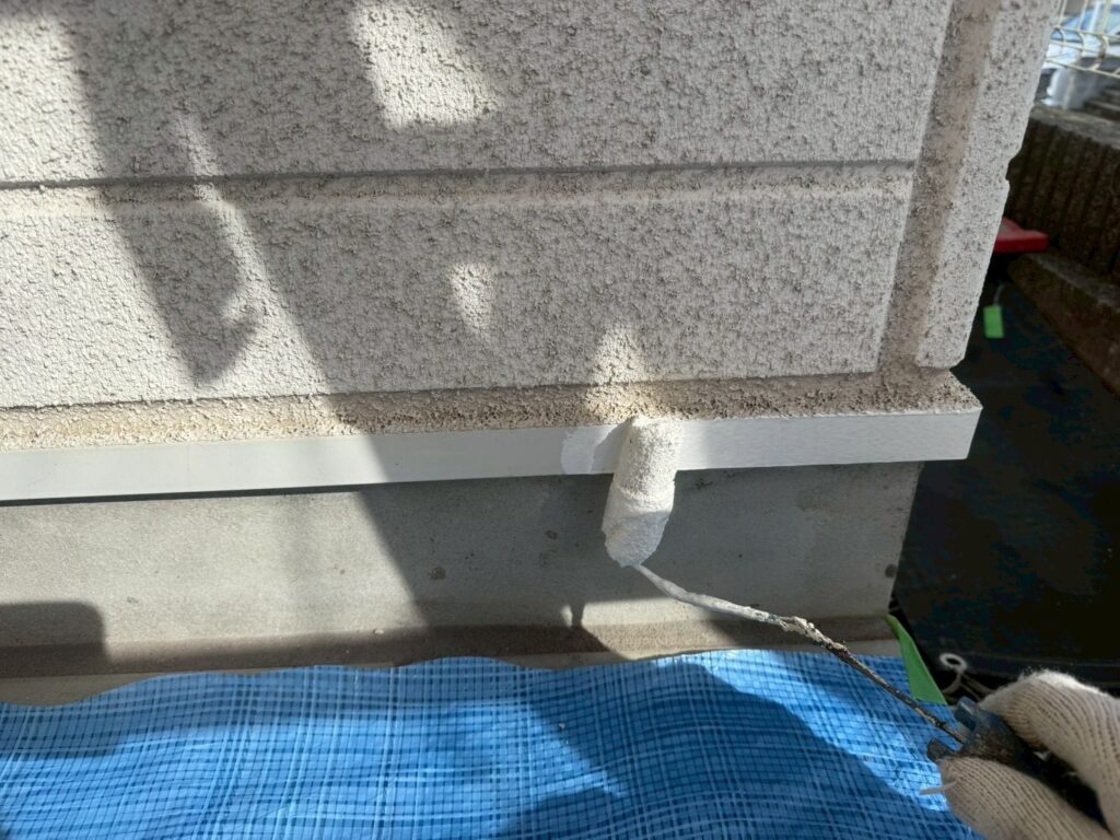 水切りさび止め塗布
