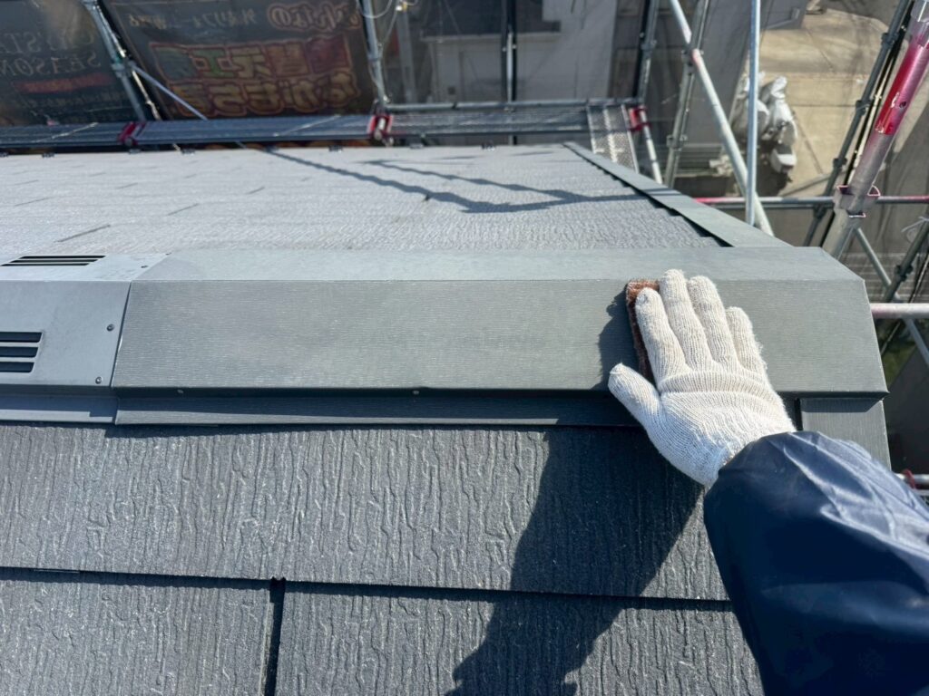 屋根板金素地調整
