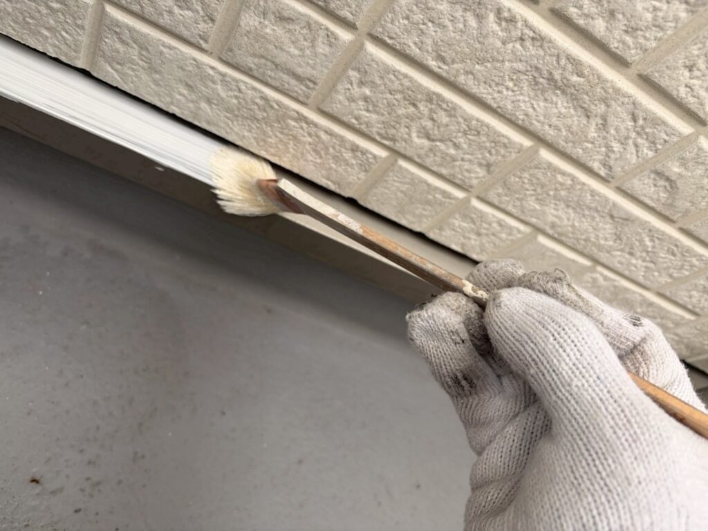 水切りさび止め塗布