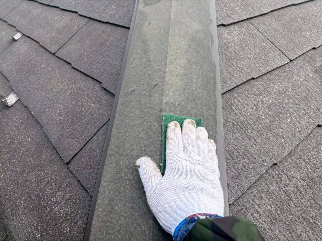 屋根板金素地調整