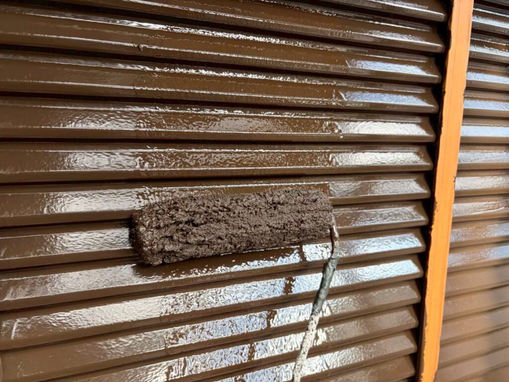 雨戸仕上げ２回目