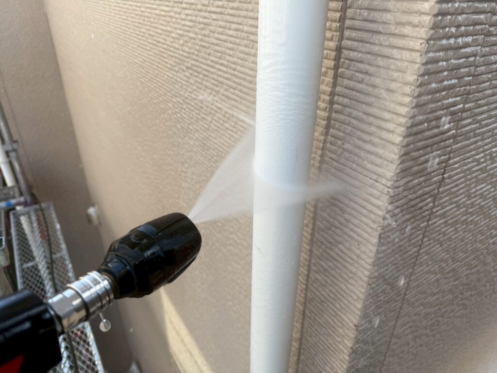 雨樋高圧ジェット洗浄