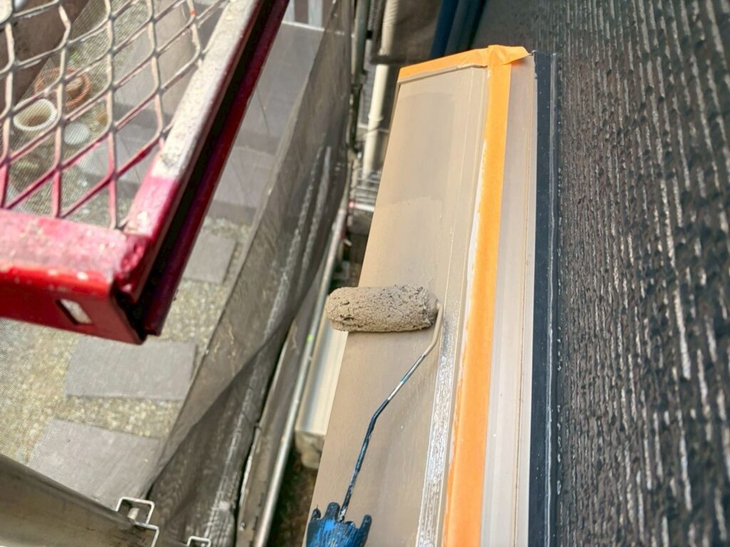 シャッターＢＯＸ仕上げ２回目