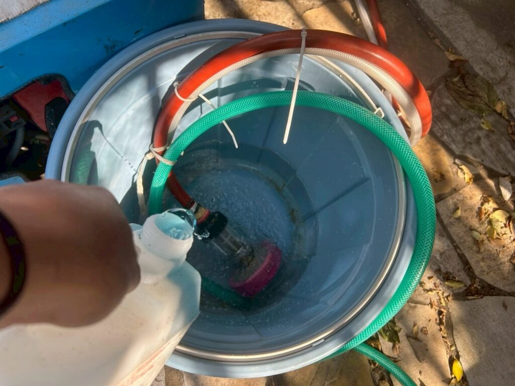 バイオ液注入