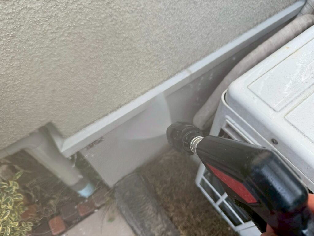 水切り高圧ジェット洗浄
