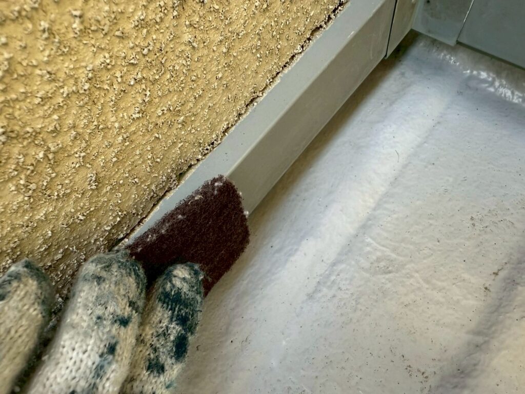 水切り素地調整
