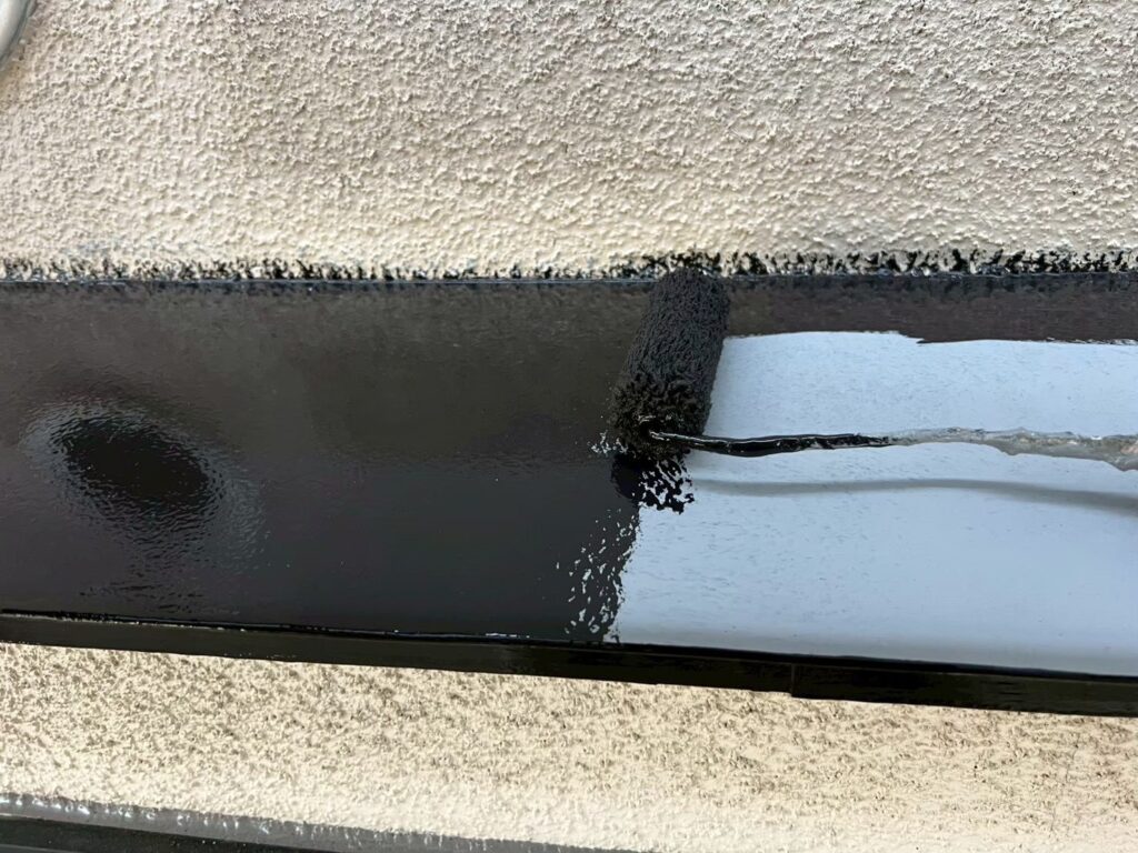 出窓板金仕上げ1回目