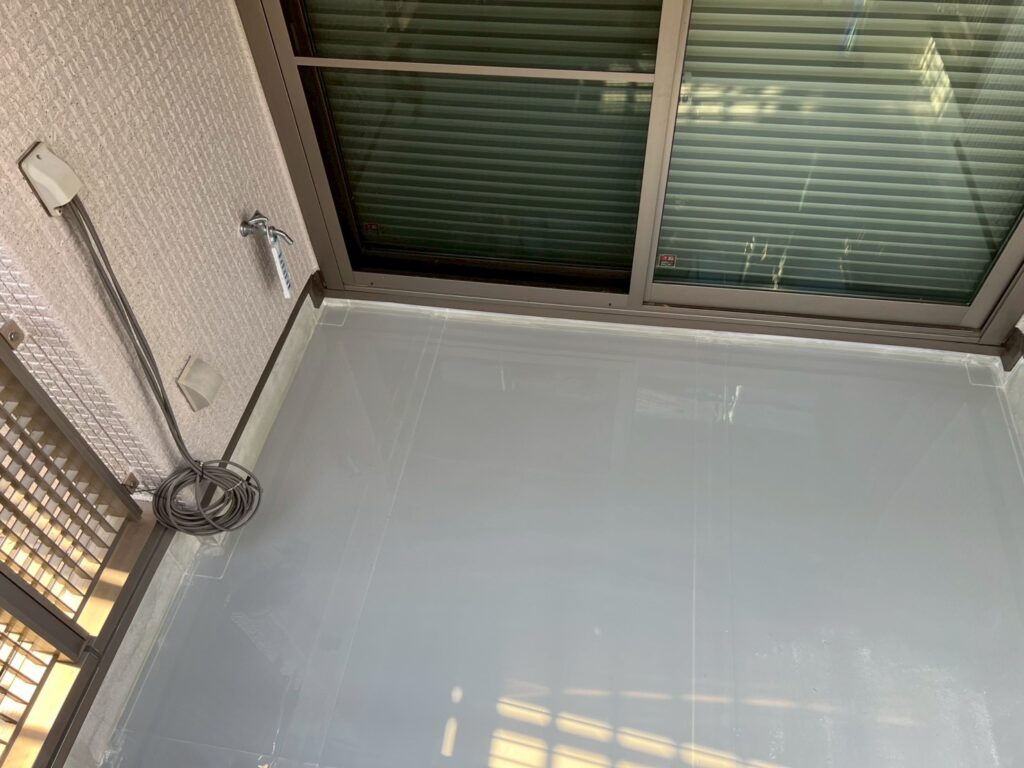 ウレタン１層目後