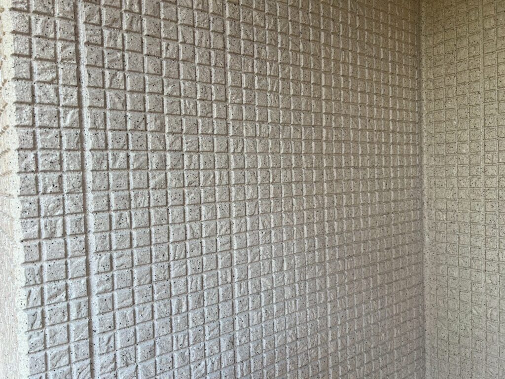 仕上げ吹付後