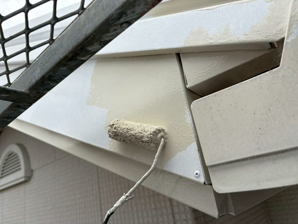 破風板仕上げ１回目