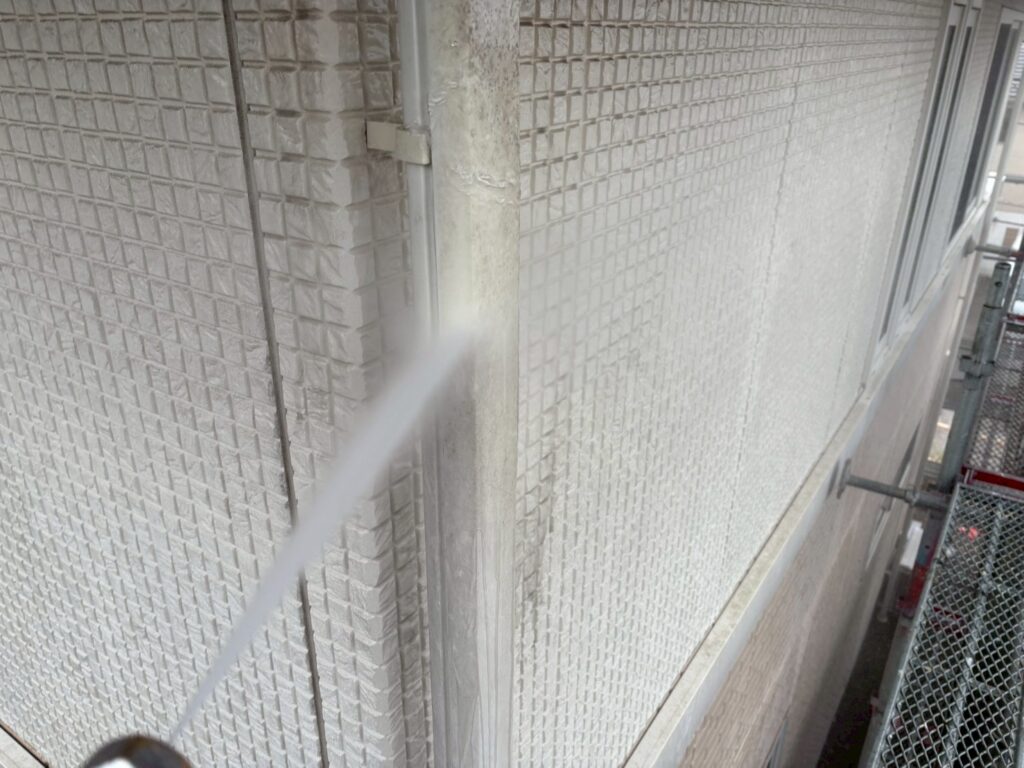 雨樋高圧ジェット洗浄