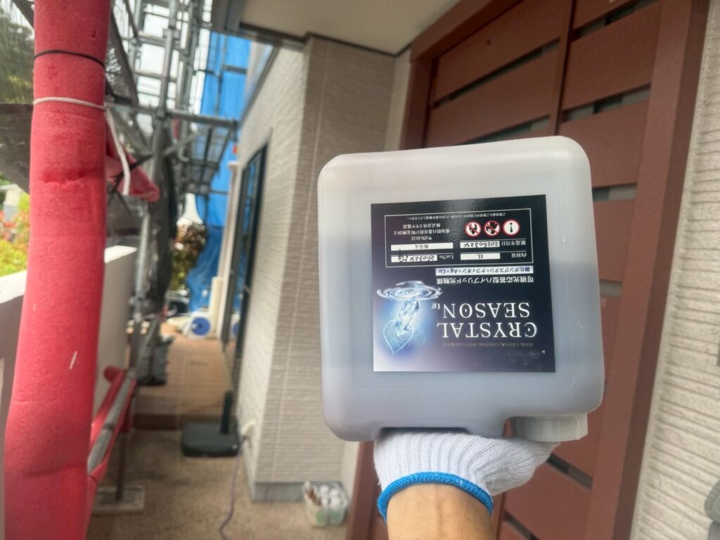 材料検収／実際に使用した材料です。