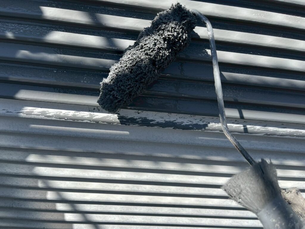 雨戸仕上げ１回目