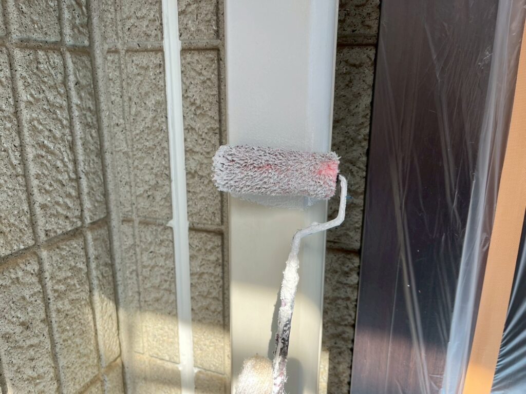雨樋仕上げ１回目