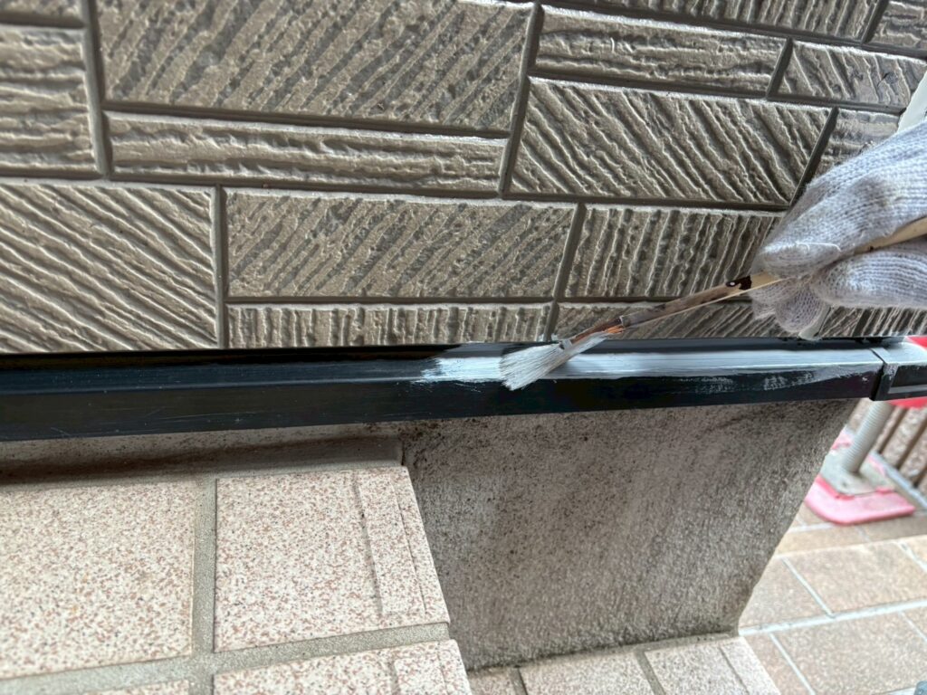 水切りさび止め塗布