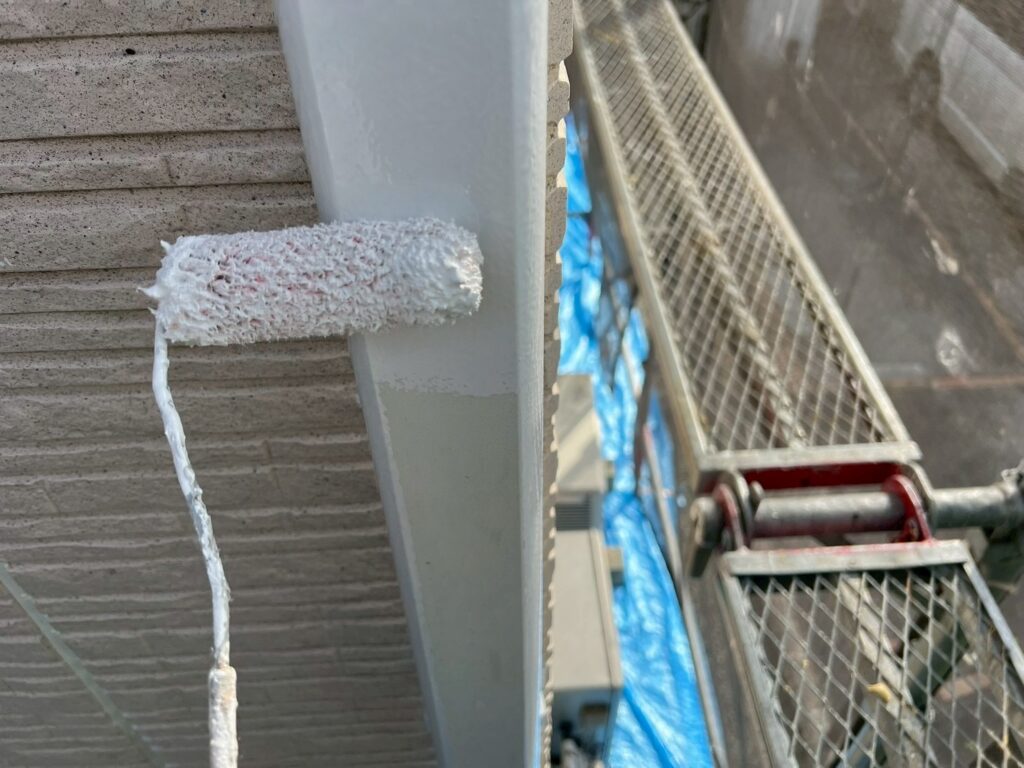 雨樋仕上げ１回目