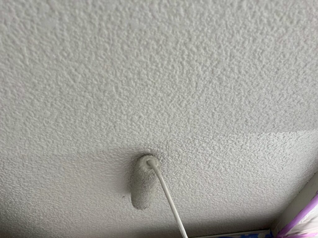 軒天仕上げ２回目