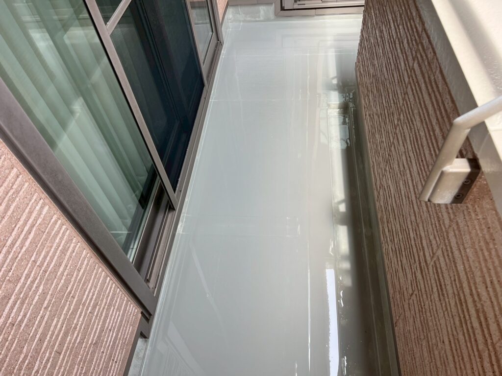ウレタン１層目後