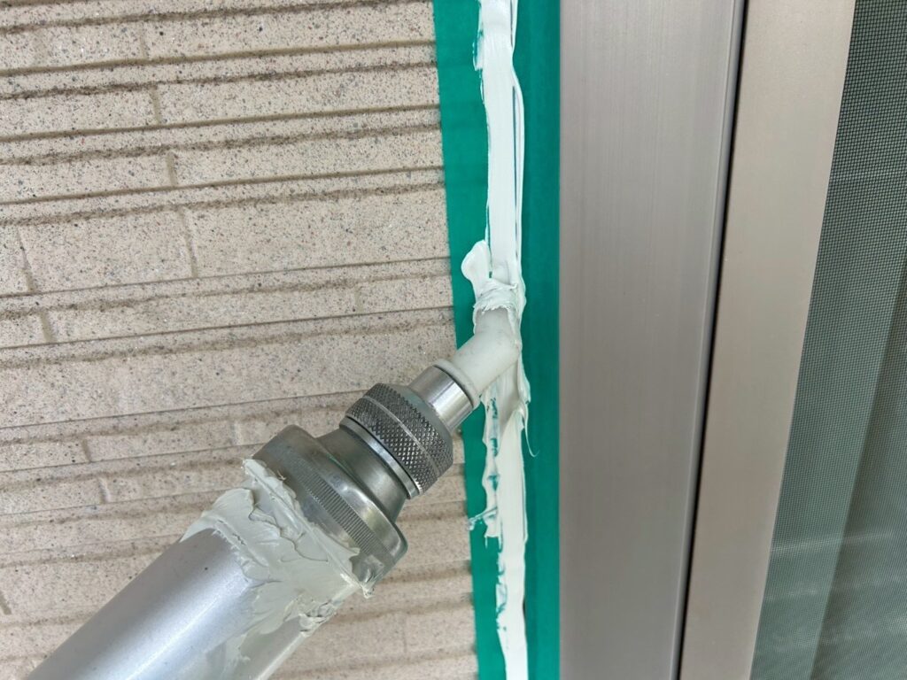 コーキング充填